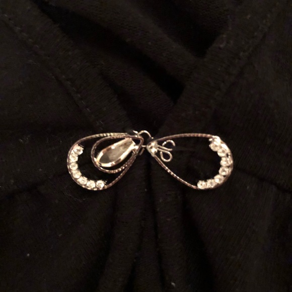 Speckless black dress top - Picture 2 of 2